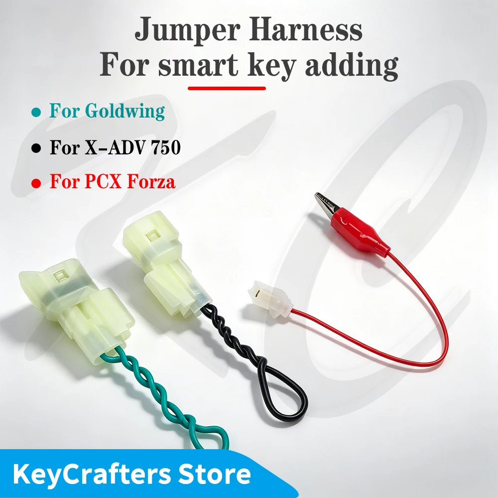 KC Programming & Matching Harness For Honda Motorcycles Check Short Connector Compatible with Gold Wing X‑ADV Scooters PCX Forza