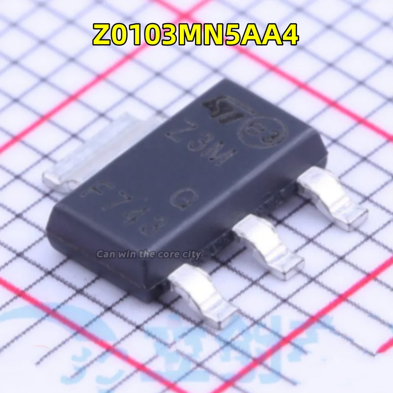 

1-100 PCS/LOT Original genuine Z0103MN5AA4 screen printing: Z3M 0103M, bidirectional silicon controllable SOT-223 patch