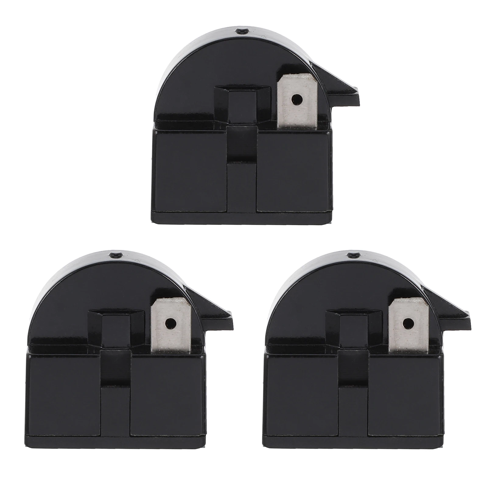 

3pcs Start Relay for Mini Fridge Small Refrigerator Cooler PTC Starter Stable Performance Premium Plastic