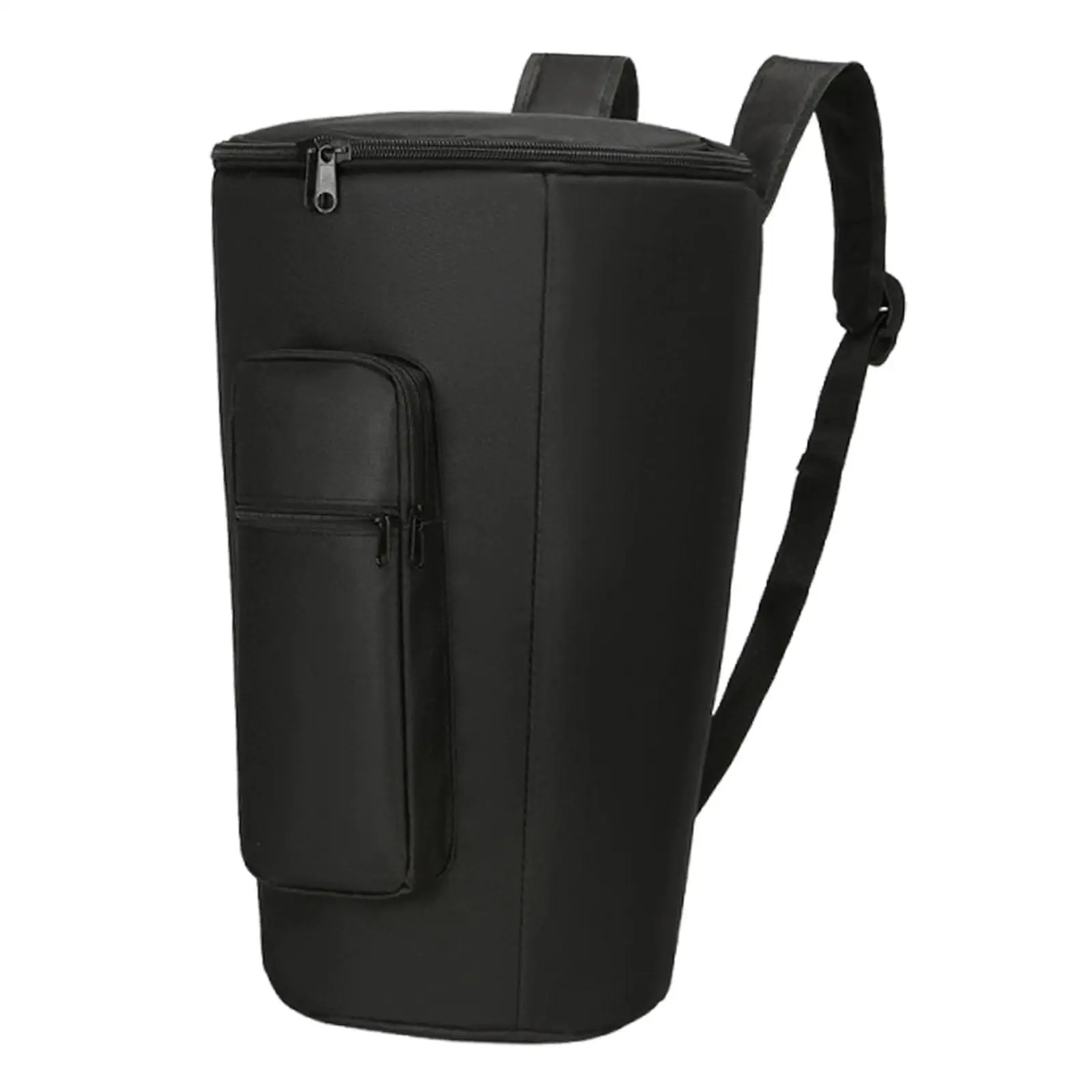 Djembe Drum Bag Thickened Adjustable Shoulder Straps Sturdy Shockproof Accessories Black Oxford Cloth African Drum Carry Case
