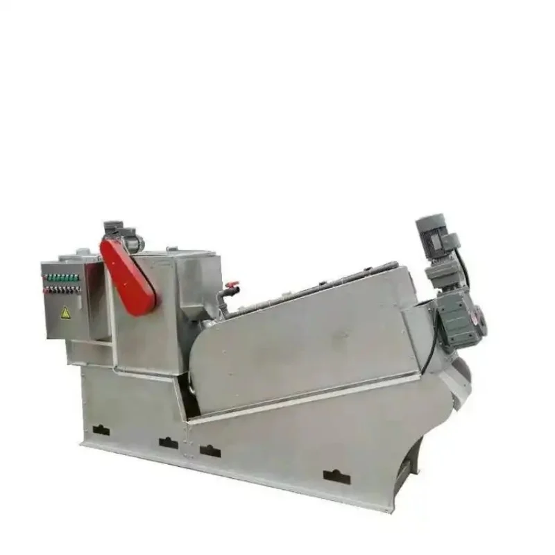 Automatic Solid Waste Water Sludge Dewatering Screw Filter Press for Oily Sludge Treatment for Wastwatwer Treatment