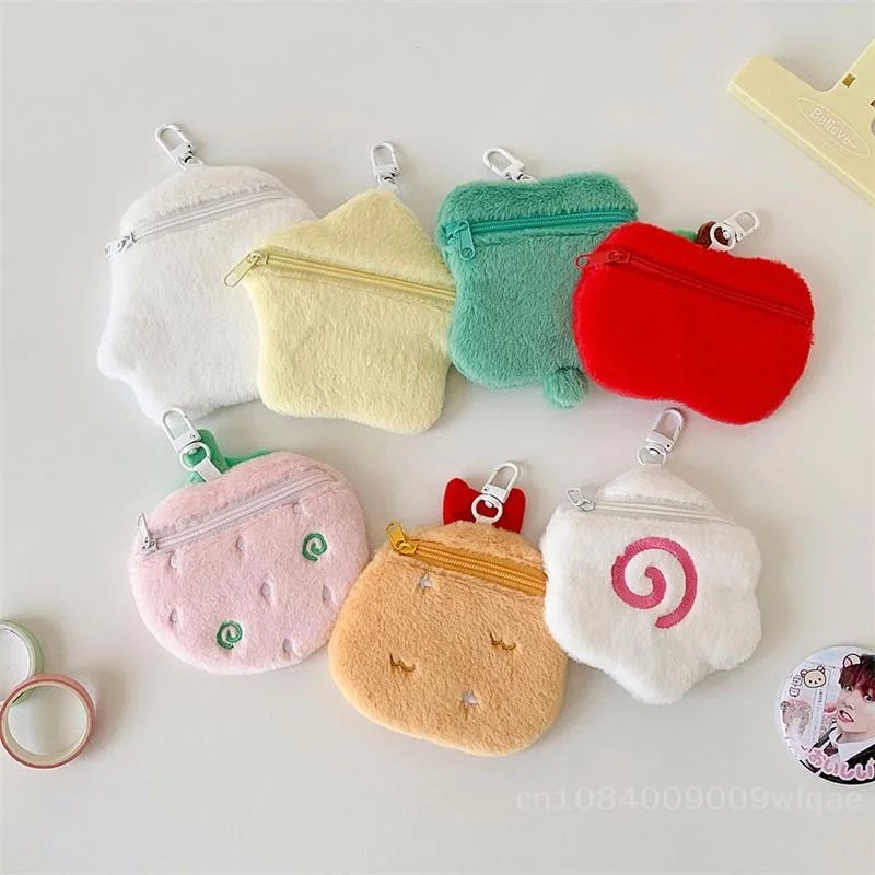 Cartoon Plush Badge Holder for 58mm Anime Pins & Buttons - Protective Carrying Case Badge Display Pouch for Collection〔YY33〕