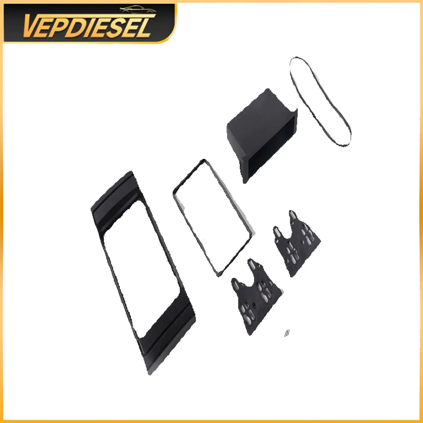 

1 шт., лицевая панель радиосвязи, рамка CD-плеера с одним шпинделем для BMW 5 серии E39 X5 E53 1997-2006 гг.