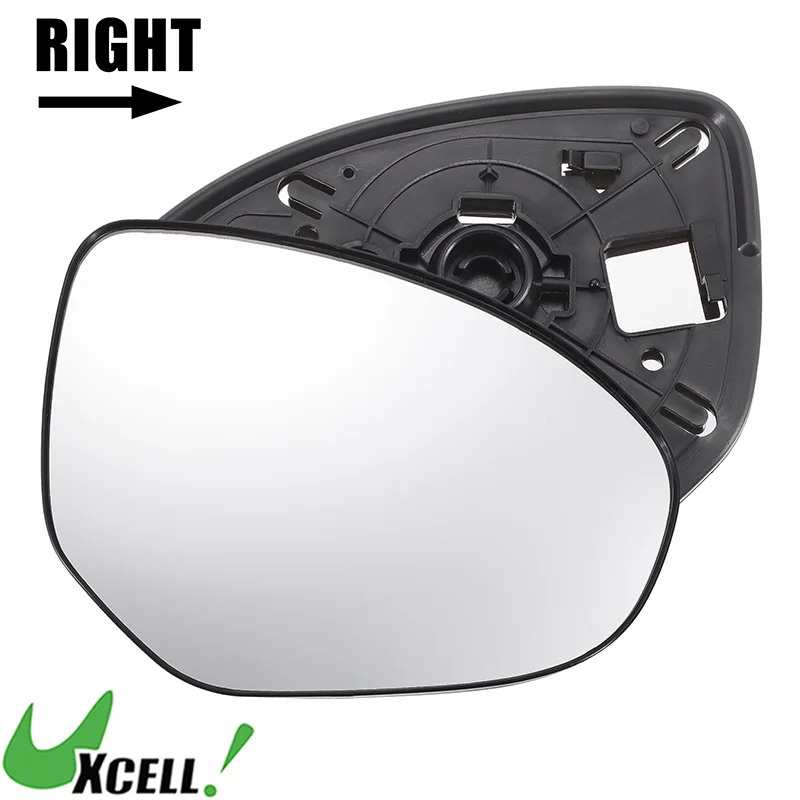 

UXCELL автомобильное правое зеркало со стороны пассажира, стекло с опорной пластиной без подогрева для Mazda 2 3 2010 2011-2014, внешняя замена