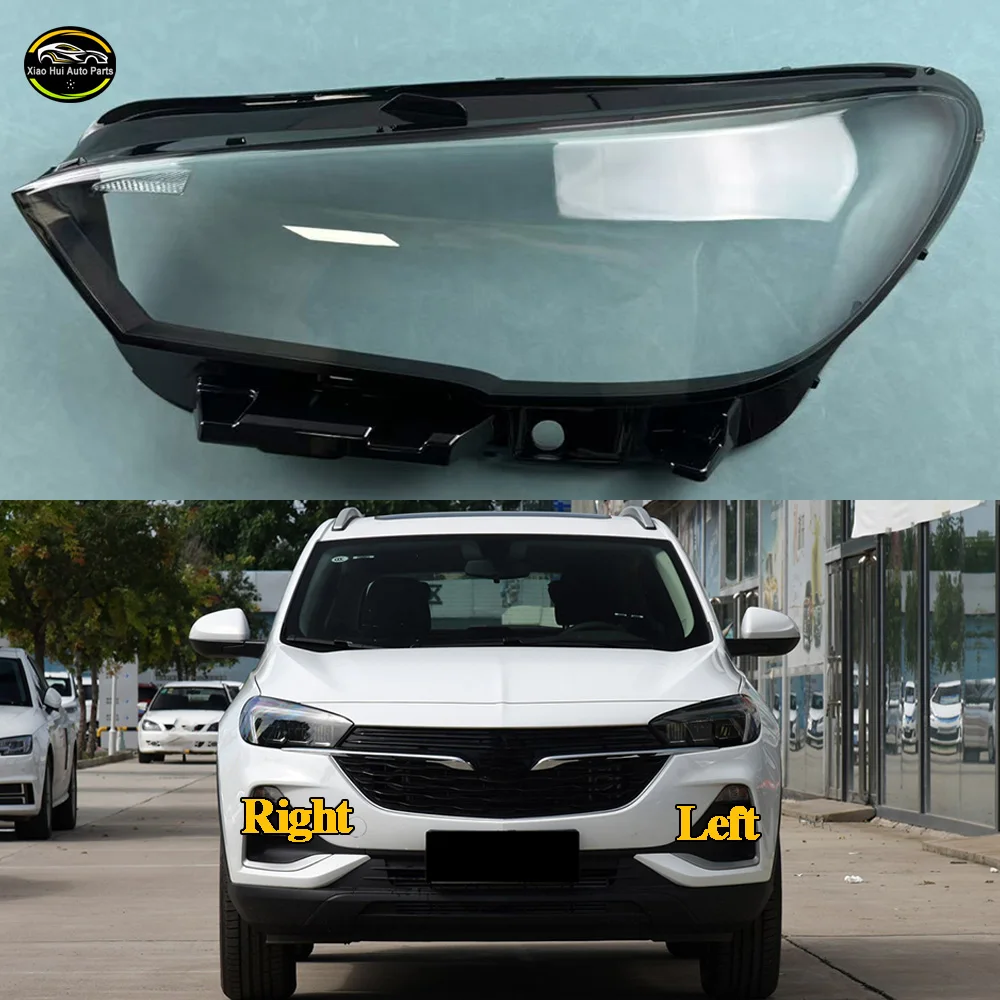 

For Buick Encore GX 2020 2021 2022 Headlights Cover Transparent Lamp Shade Headlamp Shell Plexiglass Replace Original Lampshade