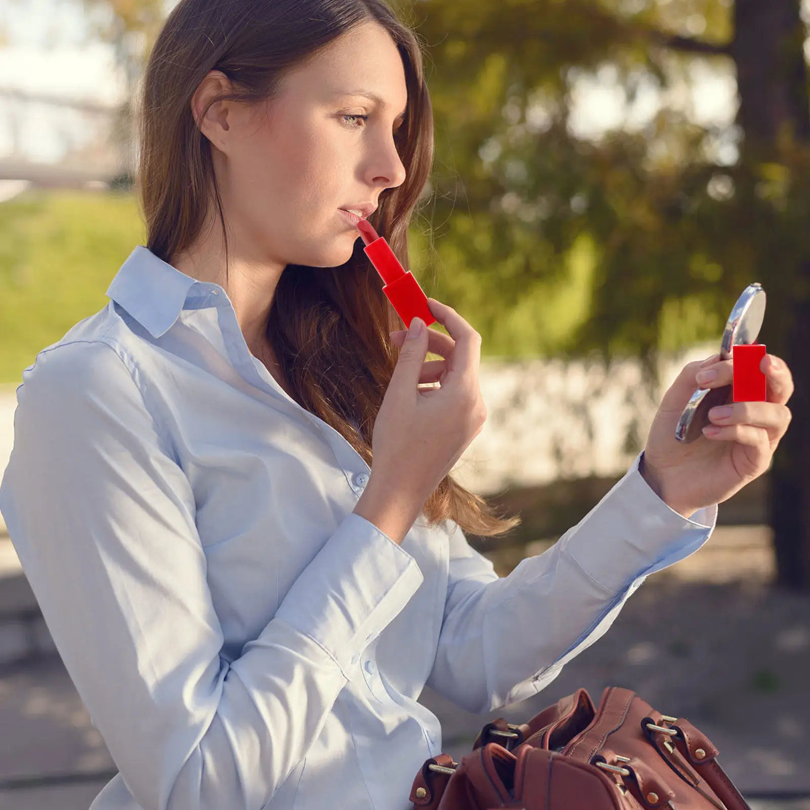 5 Stuks Lipstick Tube Hoogwaardige ABS DIY Lipstick Container Hervulbare Magneet Lippenbalsem Buis Lege Herbruikbare Schoonheid Cosmetica Gereedschap