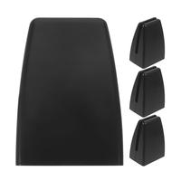 4 Pcs Desk Dividers Clamp Black Aluminum Alloy 25mm Screws for 8-12mm Table Screen Privacy Panel Clip Office Supplies