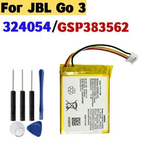 Bilashmart 324054 BackShell GSP383562 750mAh Speaker Battery JBL Go 3 Go3 G03 Special Edition Bluetooth Audio Battery + Free Tools