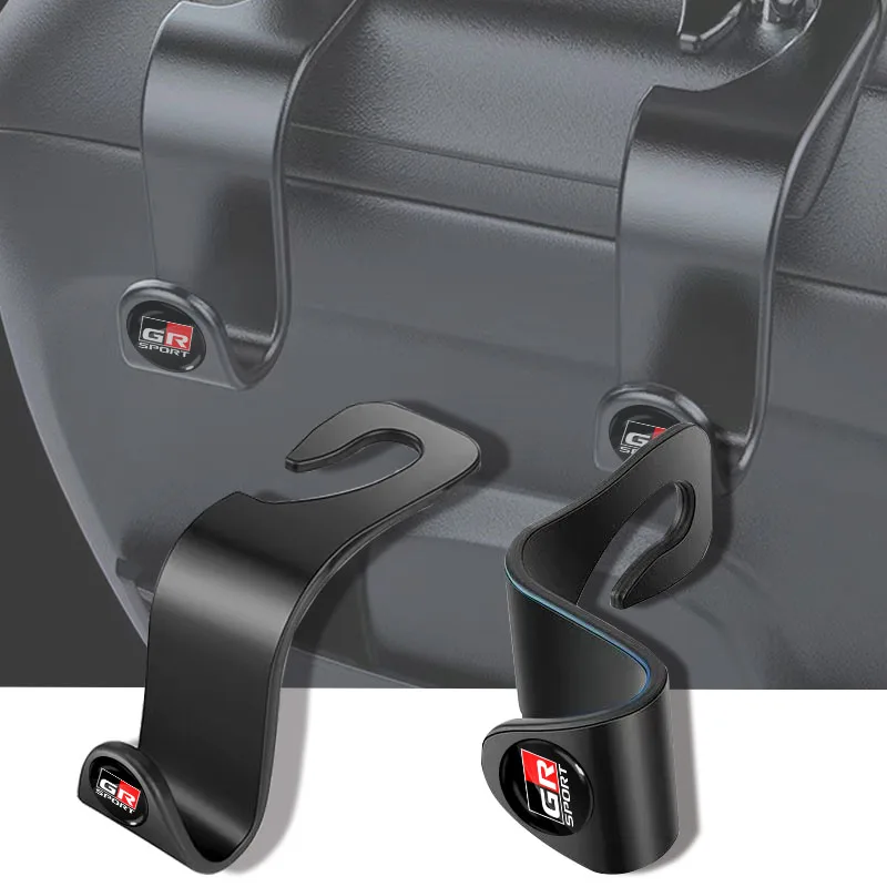 

Крючок для хранения спинки автомобильного сиденья, органайзер для подголовника автомобиля, крючок для Toyota GR Sport Gazoo Racing C-HR RAV4 Mirai Avensis Prado