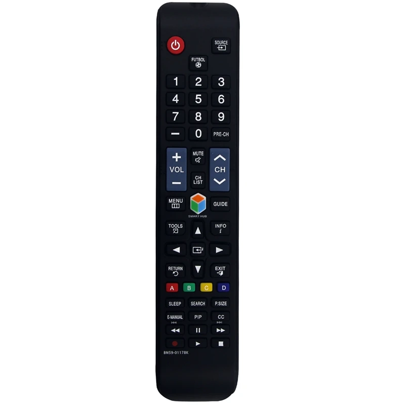Mando a distancia BN59-01178K para TV Samsung, 1 unidad, ABS negro, UN32H4303AH, UN55ES6100, UN40FH5303F, UN48H4203, UN32H4303AH, UN55H6103AF