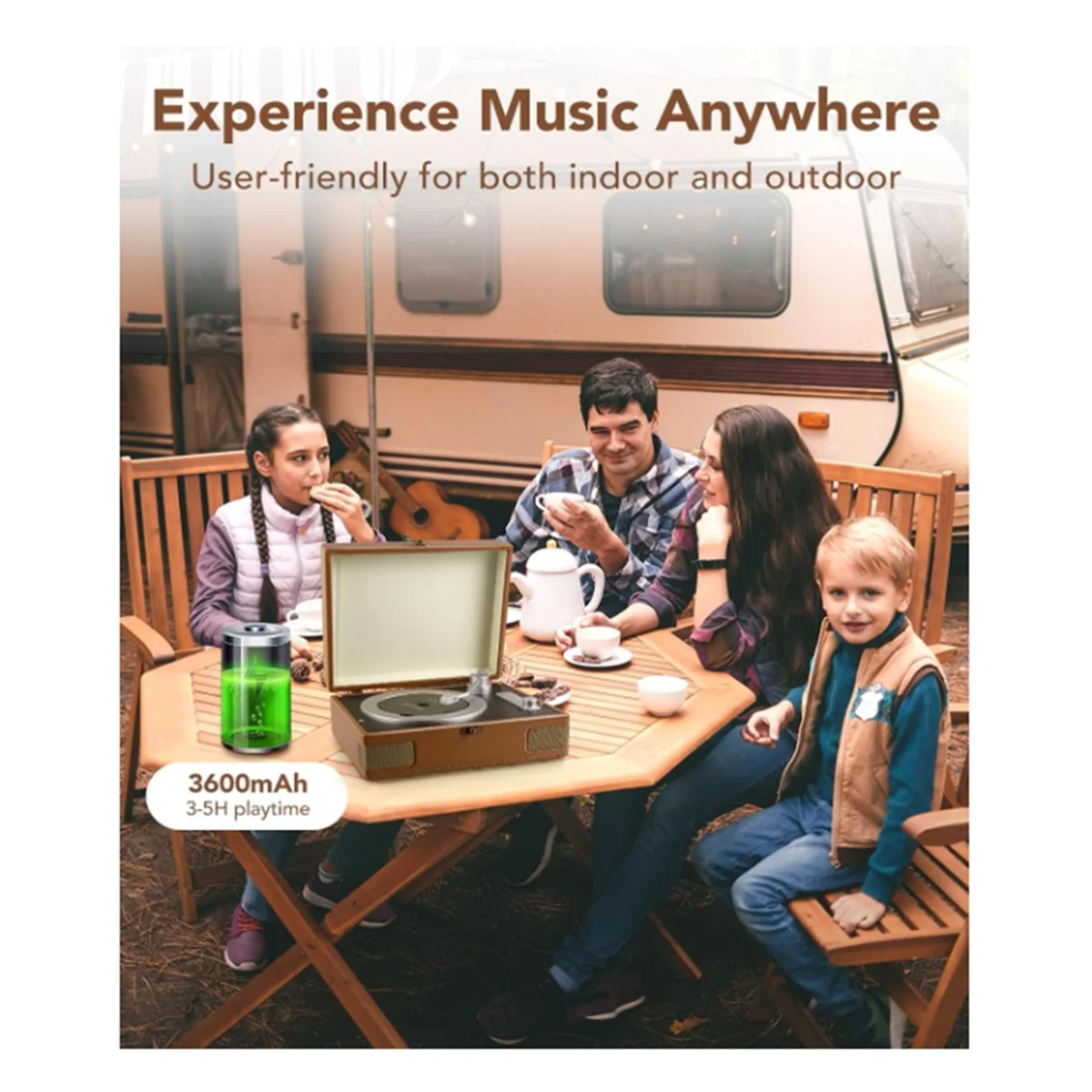 مشغل تسجيلات أقراص مضغوطة عتيق مع مكبرات صوت بلوتوث 5.3 HI-FI وجهاز تحكم عن بعد هدية لمحبي الموسيقى