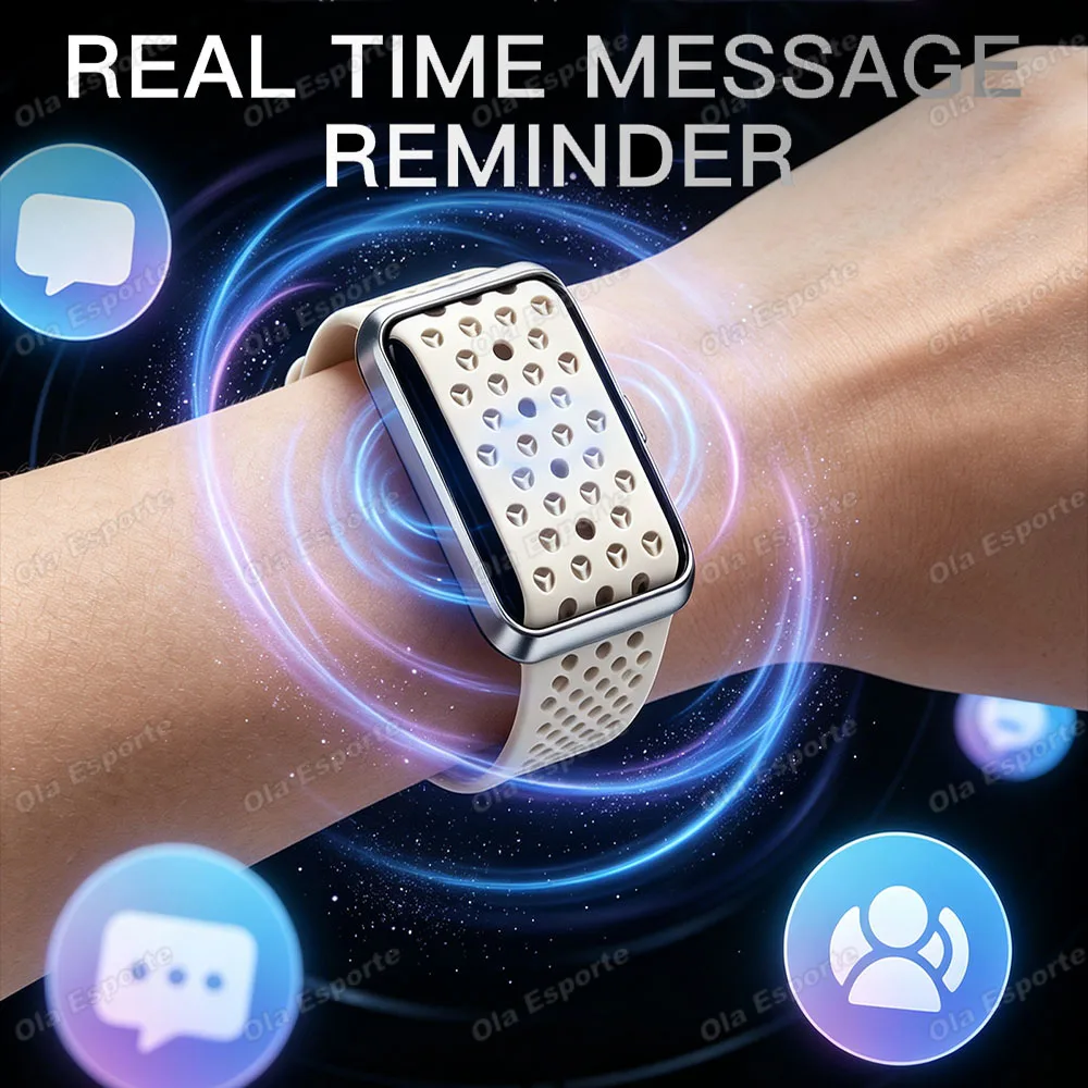Smart Bracelet No Screen Design Heart Rate Blood Oxygen Sleep Health Monitoring Pedometer Sports Waterproof Smart Wristband H10