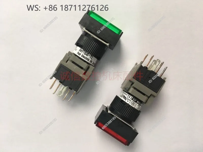 Original AH164-TL E3/self-resetting with light/16MM/push button switch