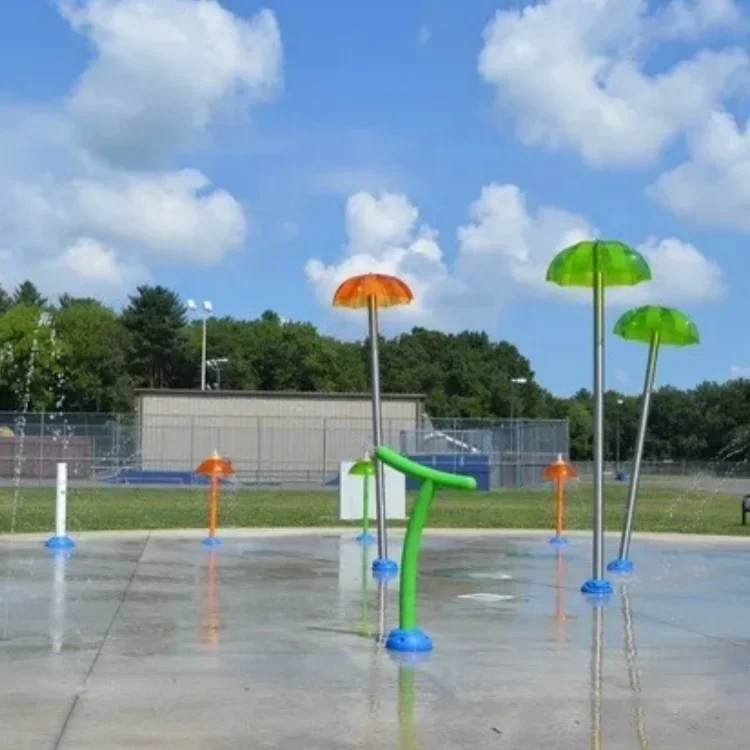 

Outdoor/Indoor Splash Water Park Play Equipment Splash Pad Games Playground for Kids Swimming Pool