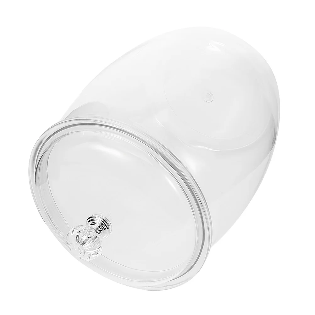 

Plastic Airtight Sealed Jar Large Capacity Candy Cookie Container Clear Food Storage Canister Clear Cookie Jar