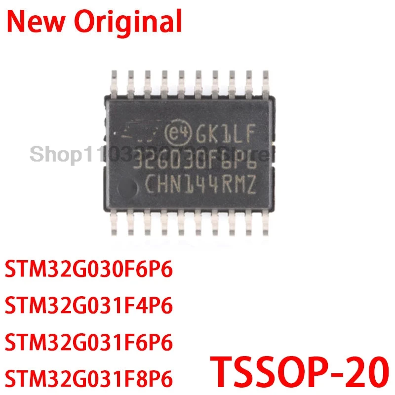 5piece 100% New STM32G030 STM32G031 STM32G030F6P6 STM32G031F4P6 STM32G031F6P6 STM32G031F8P6 TSSOP20