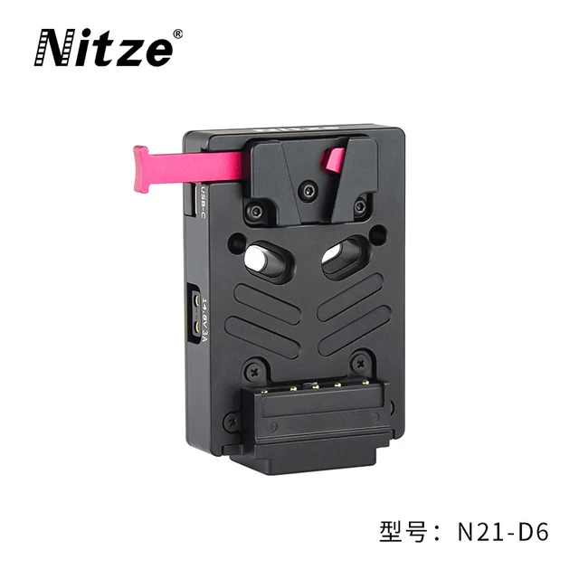 NITze-Placa de bateria com câmera DSLR, sistema de bateria, Rabbit