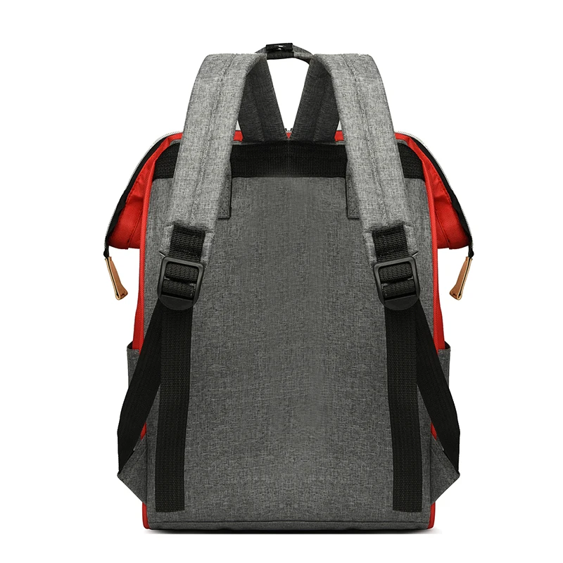 Color contrast backpack new fashion mom bag mother and baby mother go out portable multi-functional backpack