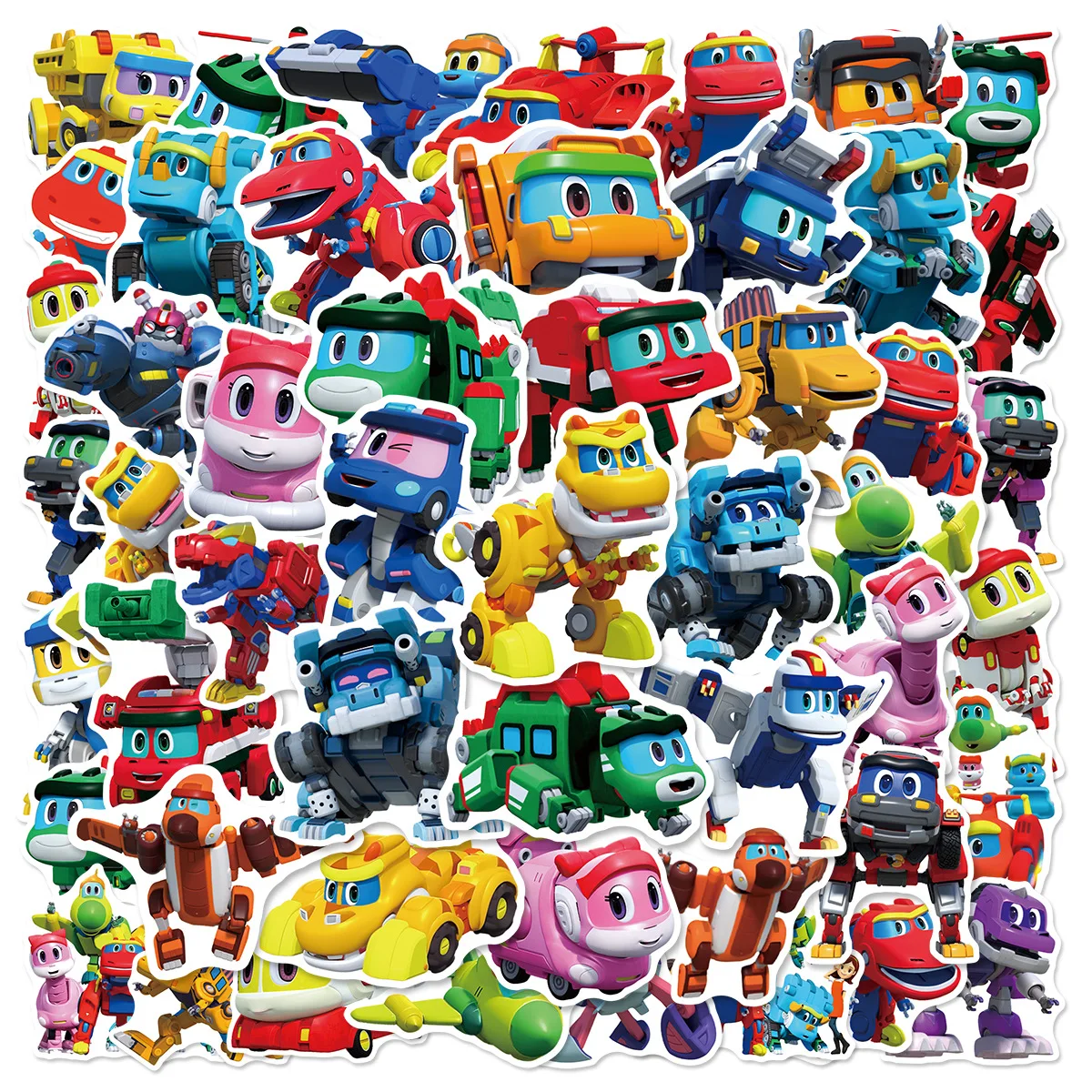 

10/30/50PCS Cartoon Animation GOGO DINO Cute Funny Doodle Decorative Stickers Children's Toy Decals for Refrigerator Scrapbook