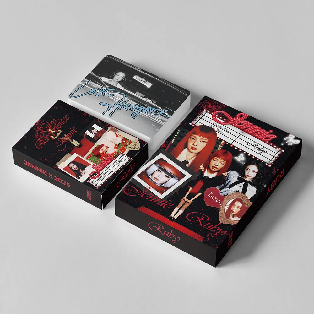 55 Photo Cards New Album Pink Venom Mini Cards Celebrity Merchandise LOMO Cards Fan Collectible Gift