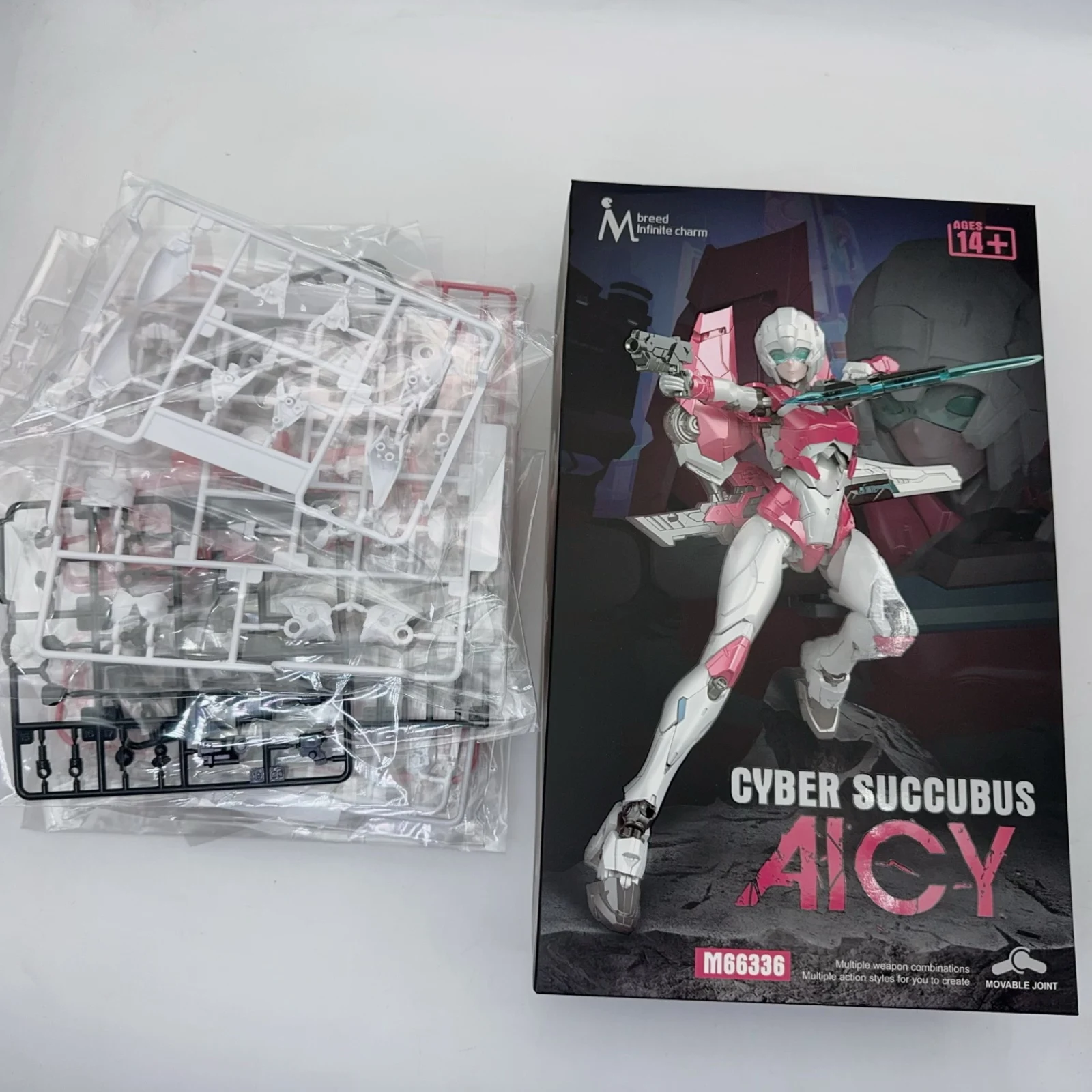 In Stock M Breed Infinite Charm M66336 AICY KO Sentinel FLAME TOYS Arcee Transformation Assembly Model Kit Action Figures Toy