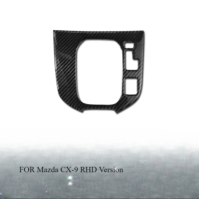 

Carbon Fiber Interior Trim Kit for Right-Hand Drive Mazda CX-9 - Center Console & Gear Shift Panel Upgrade (RHD Version)
