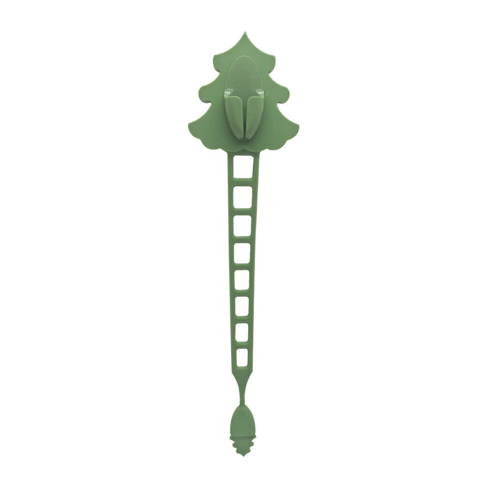 1/6pcs Christmas Wreath Silicone Hanger Hook Christmas Decorative Garland Hanger Front Door Garland Ties For Closet Wall