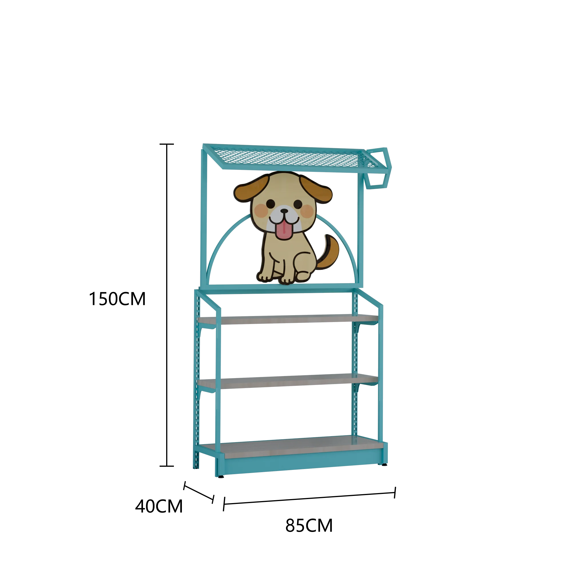 

Полка для магазина домашних животных, витрина для магазина корма для собак, розничная полка для кошачьего корма, отдельно стоящая полка