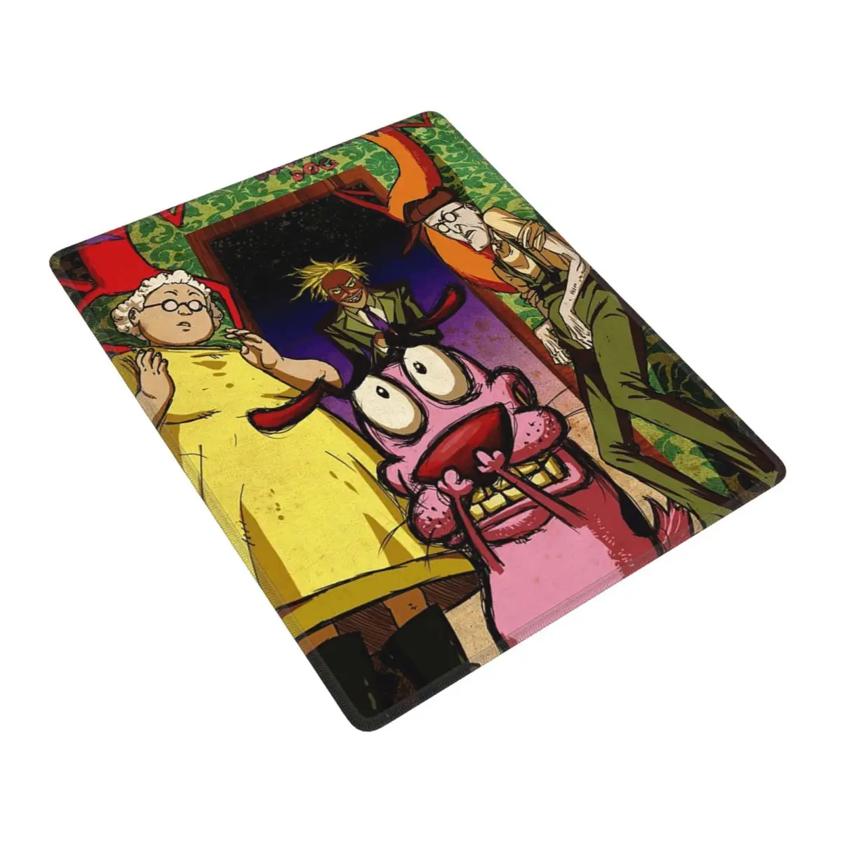 Cowardly Dog C-Courage Cartoon Mouse Pad Gamer PC Laptop Mats Keyboard Computer Gaming Office Accessories Desk Mat
