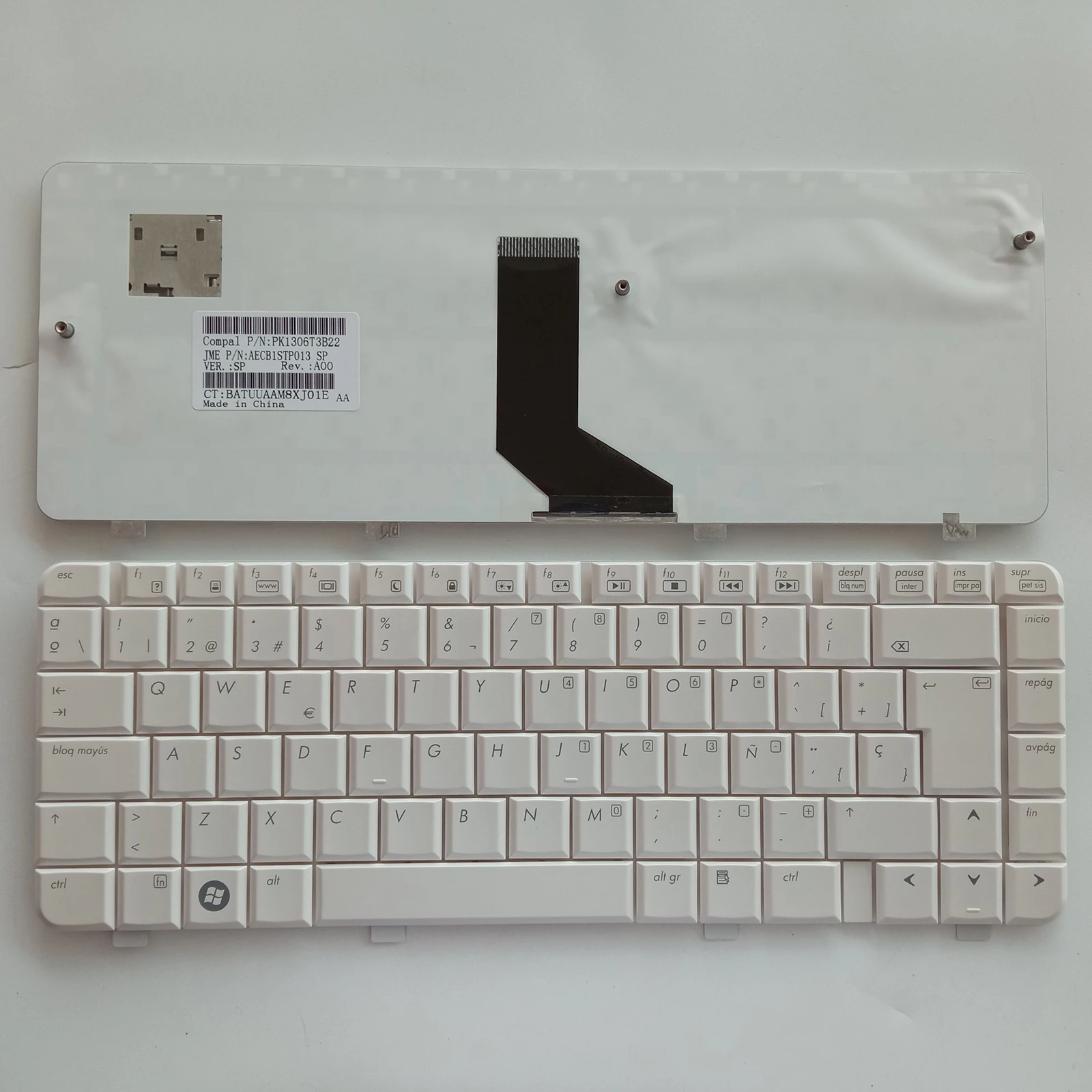 New users discount laptop keyboard for HP Pavilion DV3 DV3-2000 DV3-2150 DV3-1000 DV3-2100 SP Teclado white