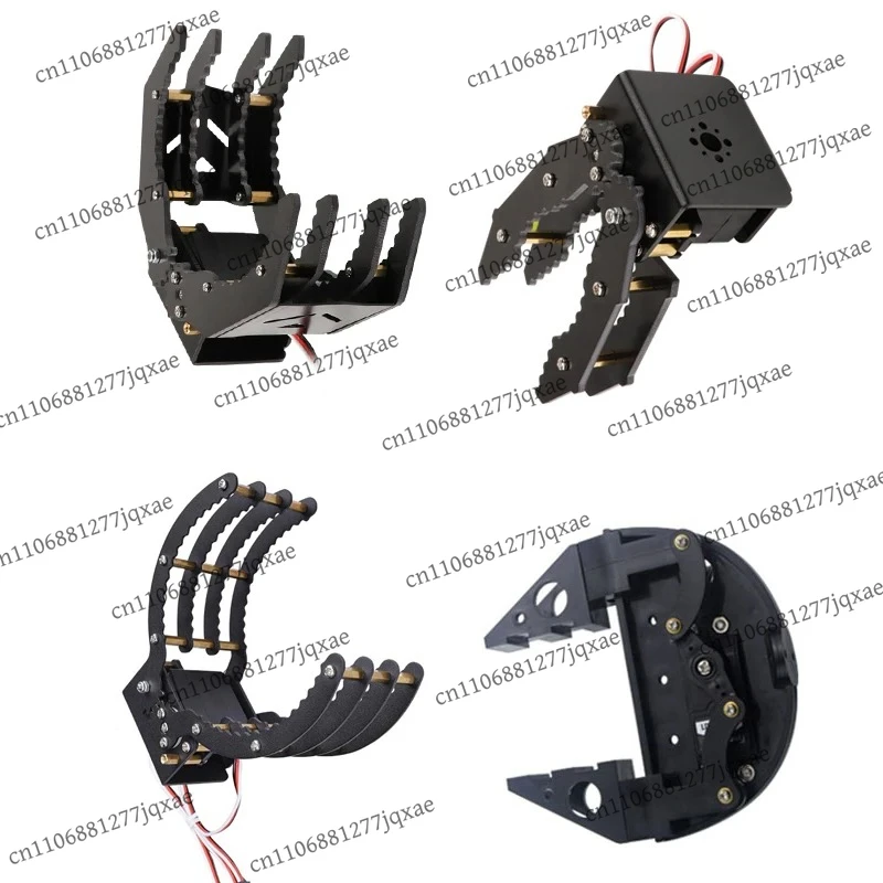 新しい機械式爪グリッパーロボット機械アーム-180-サーボ-mg996-付き-arduino-ロボット-diy-プログラミング-stem-テクニックパーツ用