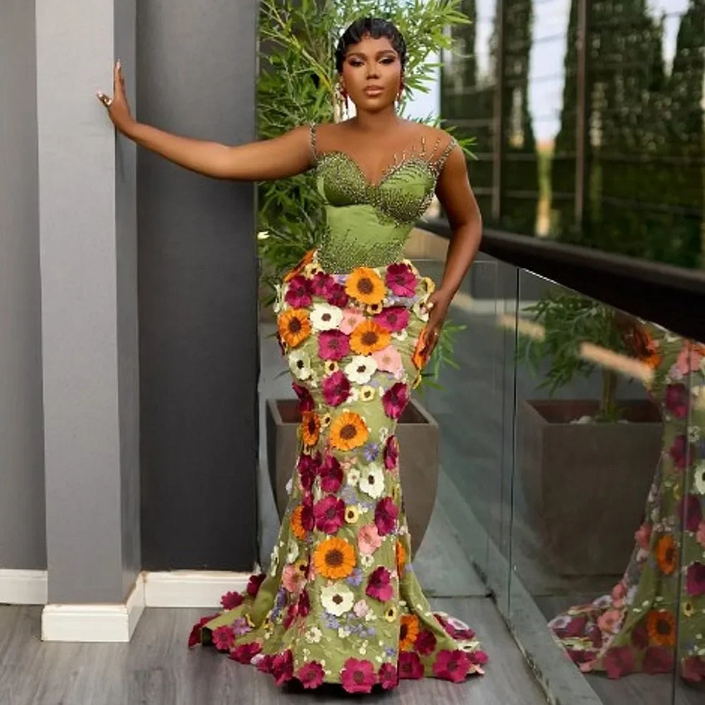 Sheer Neck Evening … - image