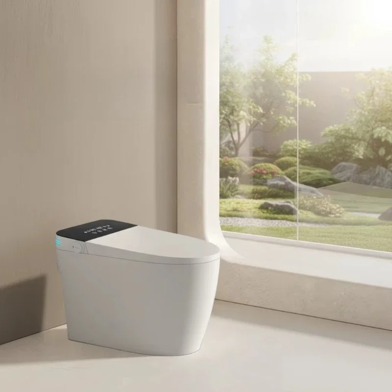 Electric water effect automatic air filter ceramic smart bathroom