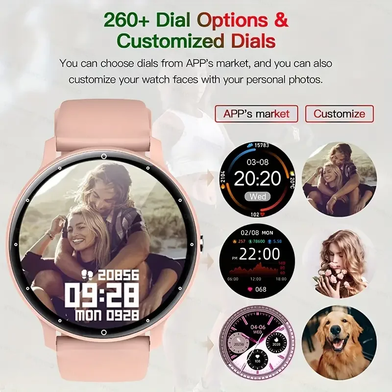 IUTECH ZL02CPRO 2024 reloj inteligente 1,28 pulgadas Bluetooth llamada Smartwatch impermeable deportes Ftiness reloj para hombres mujeres