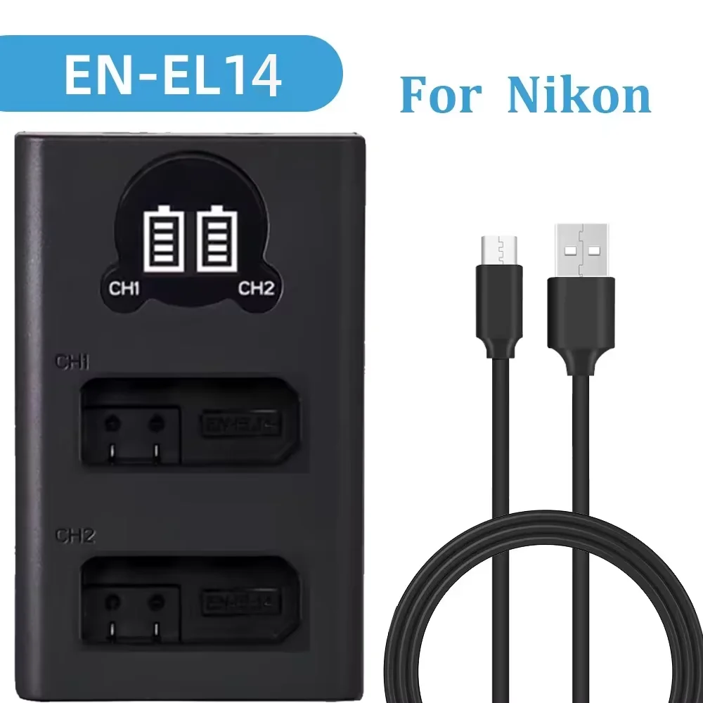Dubbele camera batterijlader voor Sony NP-FW50 FZ100 BX1 Canon LP-E6 E8 E17 NB-13L Fuji NP-W235 W126 Nikon EN-El15 EL25 Panasonic