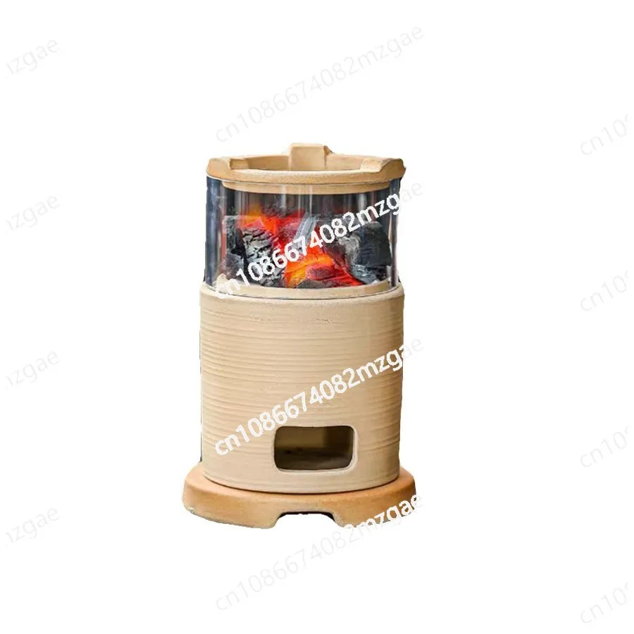 

Furnace Tea Viewing Stove Tea Room Courtyard Outdoor Household Desktop Small Brewing Heating Hand Warmer Ceramic Carbon