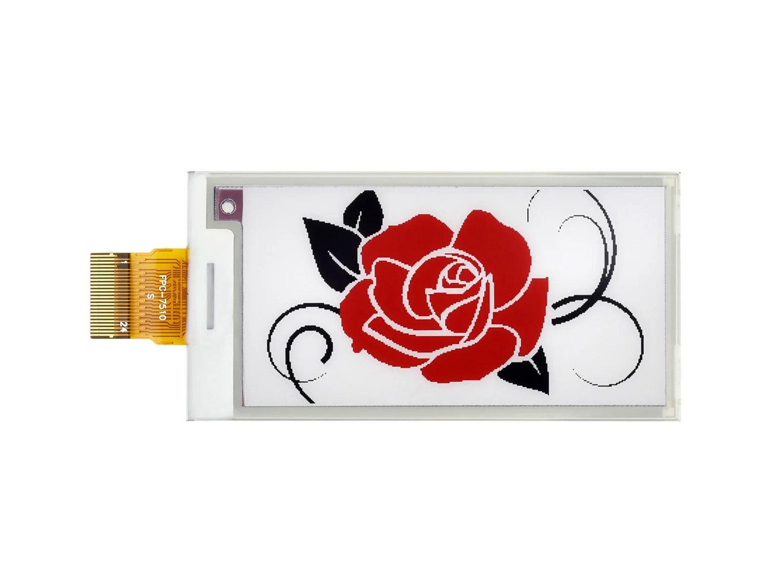 Waveshare 2.66 بوصة E-Paper (B) شاشة الحبر الإلكتروني الخام 296*152 دقة أحمر أسود أبيض 3 ألوان