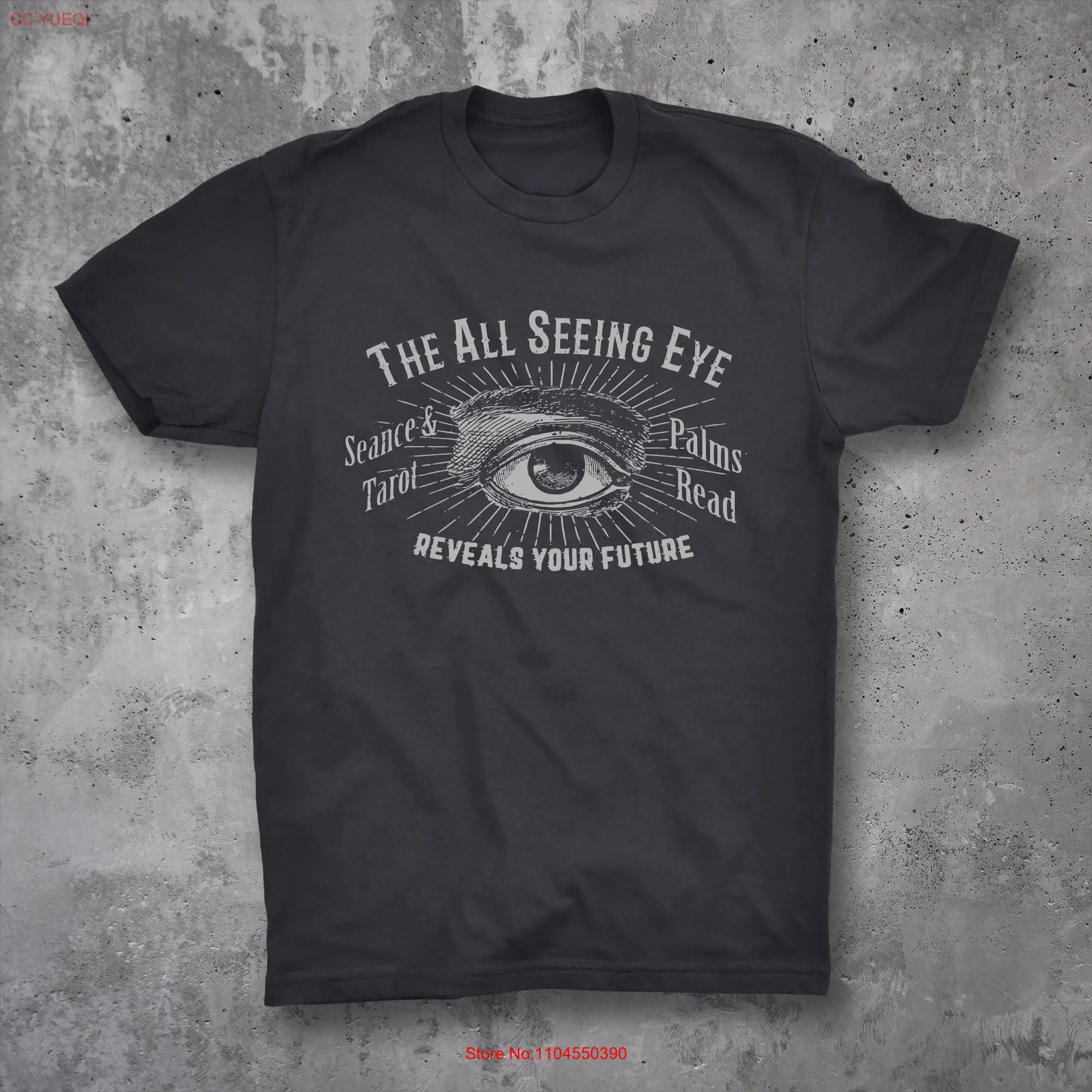 

The All Seeing Eye T Shirt long or short sleeves