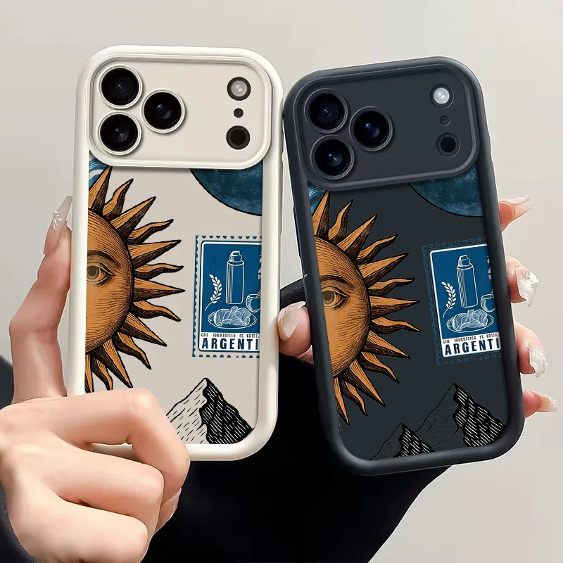 Luxus-Silikonhülle mit Sternen- und Mondmotiv für iPhone 16 13 11 17 Pro Max Hüllen iPhone 12 13 ProMax 14 15 Plus 7 8 XS XR Stoßfeste Schutzhülle – Detail 1