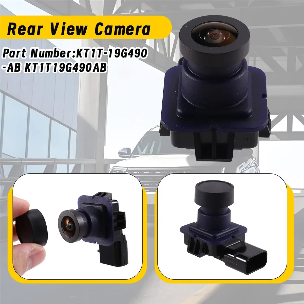 #57V (Plastic)Car Rear View Camera Rear Backup Parking Camera for Ford KT1T19G490AB,Automotive Parts & Accessories