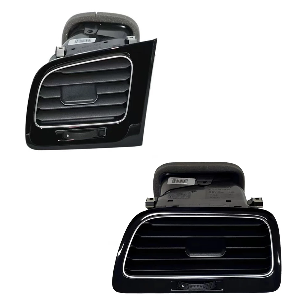 

For VW Golf 7 7.5 MK7 MK7.5 2013-2019 Car Front Dashboard Central A/C Air Conditioner Outlet Air Conditioning Vents Frame