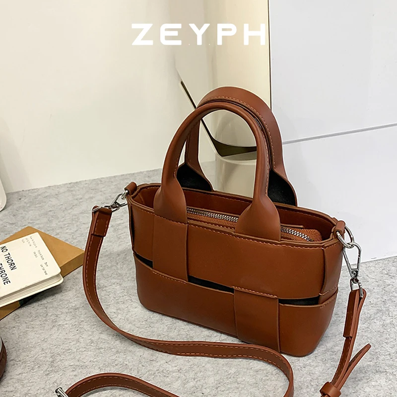 

Zeyph Solid Striped Weave Spring Summer Collection Medium Women s Handbag Crossbody Bag Couple
