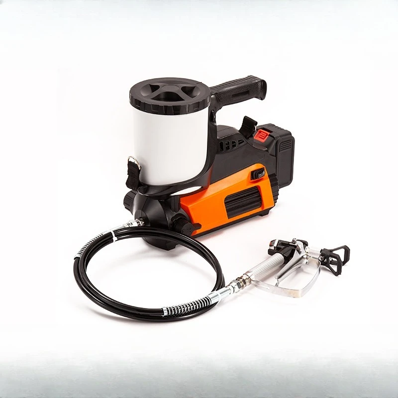 Lithium battery brushless spraying machine, household handheld electric spray gun, latex paint, small cordless spraying tool