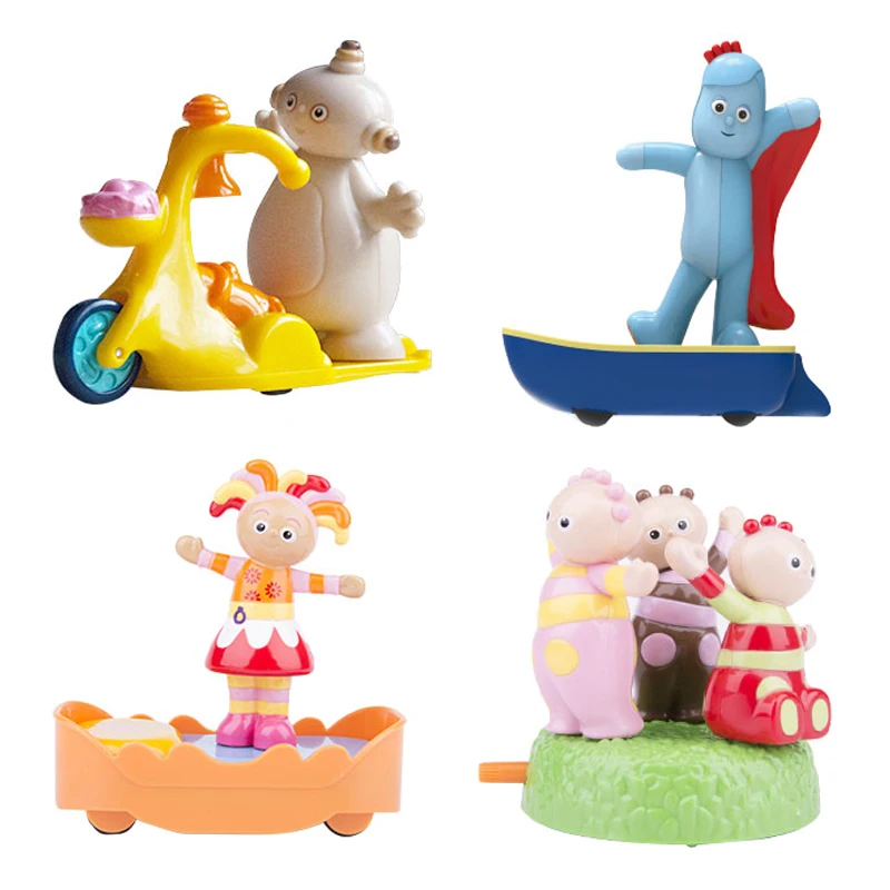 In The Night Garden Series Doll Igglepiggle Upsy Daisy Tombliboos Makka Pakka Pull Back Car Spring Plastic Toy Boy Girl Gift