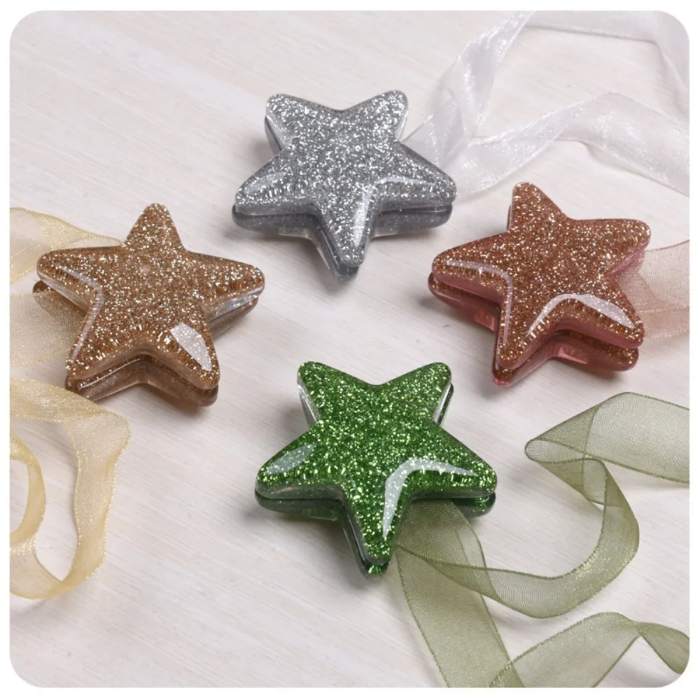 Magnetic Curtain Buckle Holder Star Shaped Curtain Tie Rope Buckle Home Curtain Hooks Straps Curtain Decoration Accessories