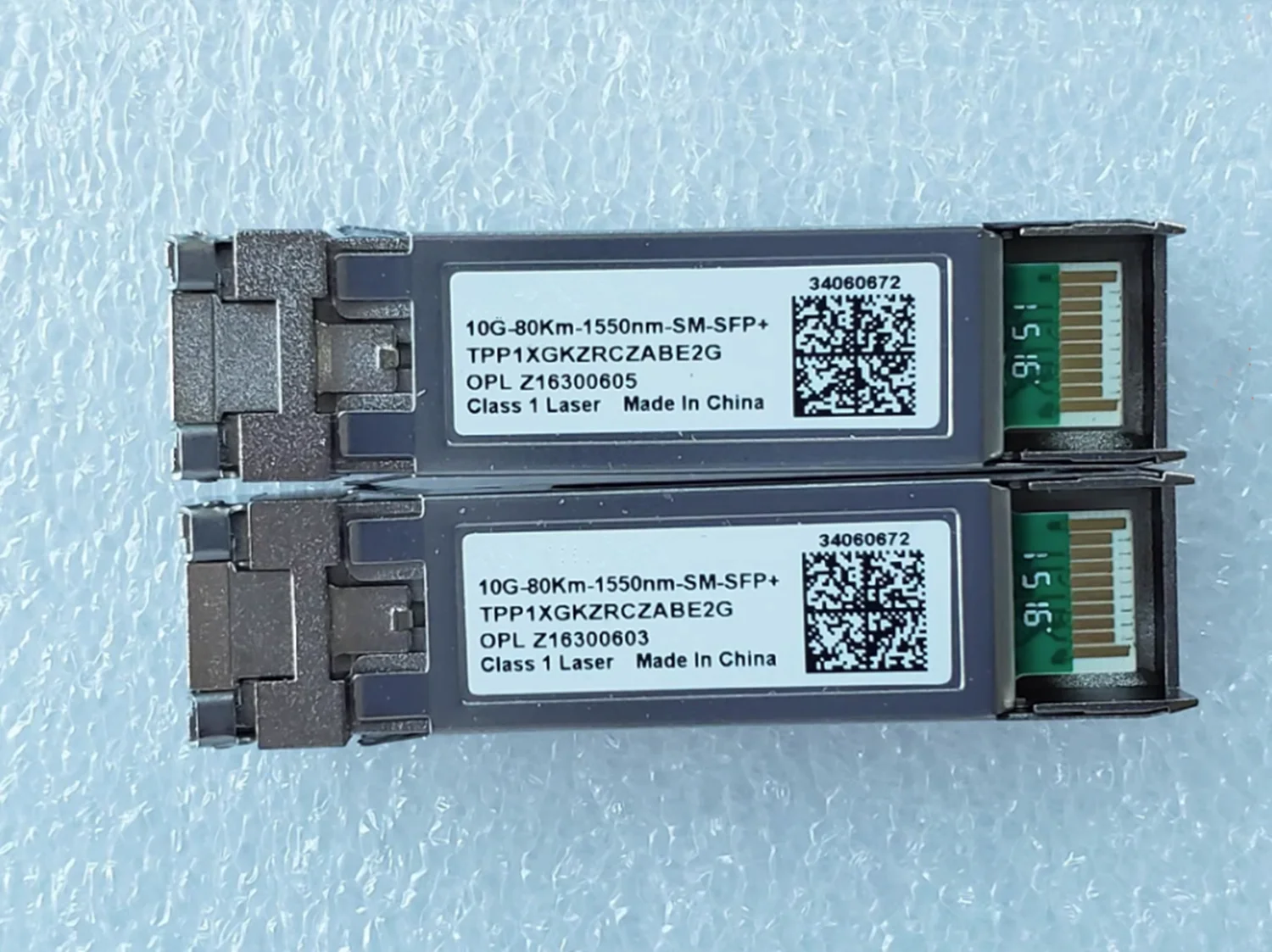 1PCS LC 10GB Switch Transceiver 10G SFP 80KM 1550NM HW 34060672 TPP1XGKZRCZABE2G SPP5100ZX-H1 02310SNN 10G-80km-1550nm-SFP+