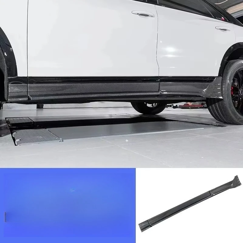 

Q8/SQ8-Fit Premium Glossy Dry Carbon Bumper, Rocker Panels & Side Skirt Kit