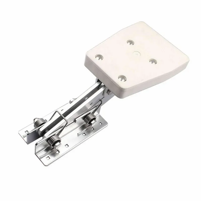 White Aluminum Marine Motor Bracket Yacht Engine Mounting Frame Fixing Seat Hardware Accessories for Boat Outboard Support