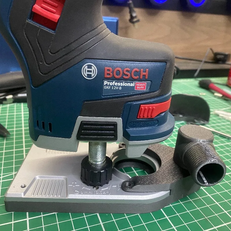 Carpentry Electric Saw 3D Printed Dust Extraction Connector Woodworking Workshop Power Tool Accessories for BOSCH GST12V-LI