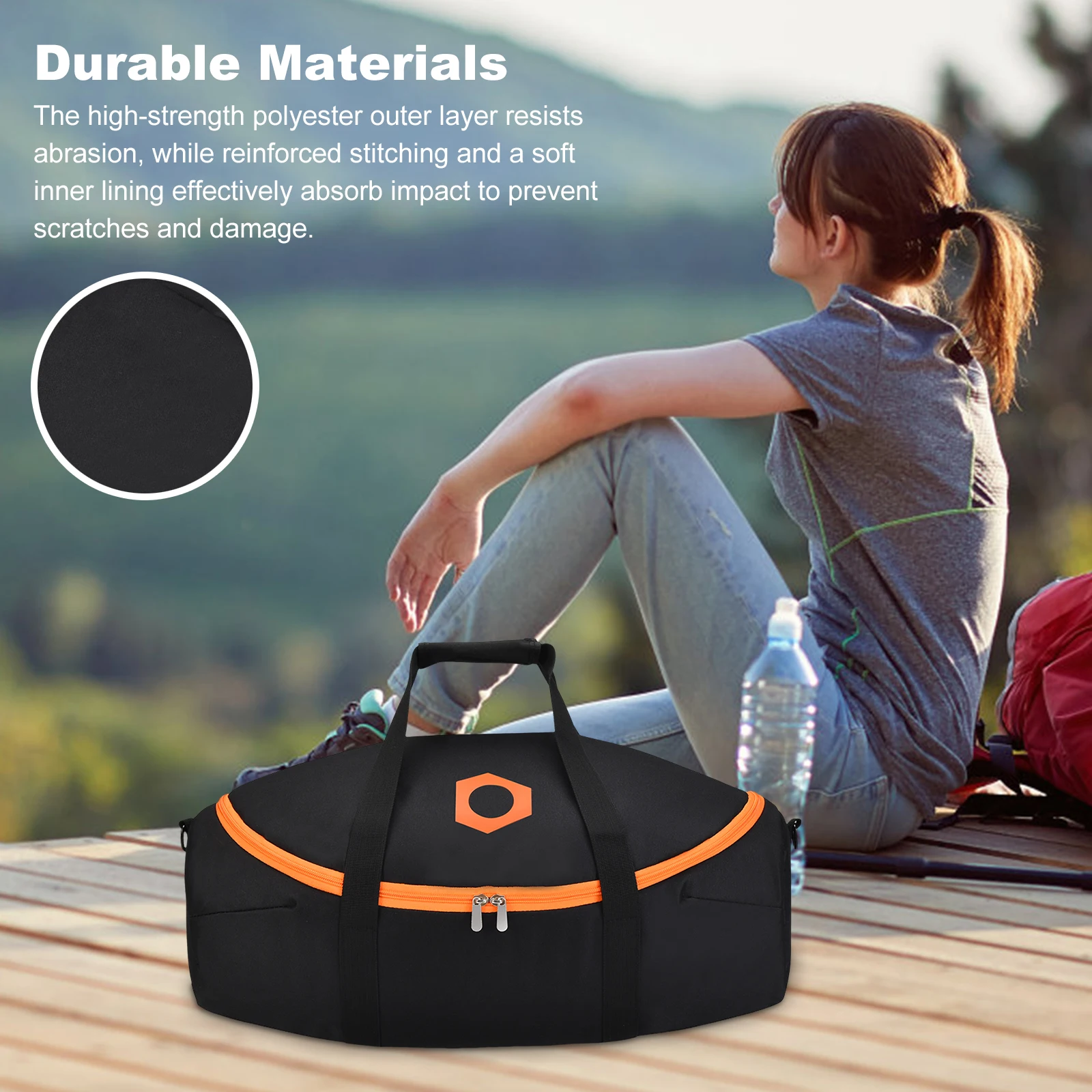 Bolsa de Transporte para Caixa de Som JBL Boombox 4, Impermeável, Protetora, Antichoque com Alça de Ombro, Acessório de Reposição